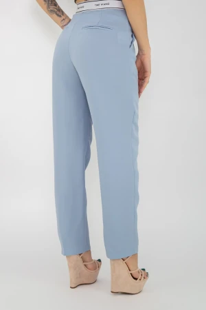 Pantaloni Dama MFFS12081 Albastru deschis Fashion