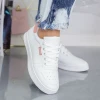 Pantofi Sport Dama 919 Alb-Roz Fashion