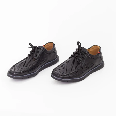 Pantofi Casual Barbati L2161-4A Negru Mr Zoro