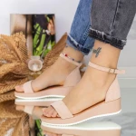 Sandale Dama PT21 Bej Mei