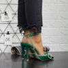 Pantofi cu Toc subtire 2SY9 Verde Mei