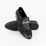 Pantofi Barbati A600-1 Negru » MeiMei.Ro