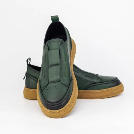 Pantofi Casual Barbati 8689 Verde » MeiMei.Ro