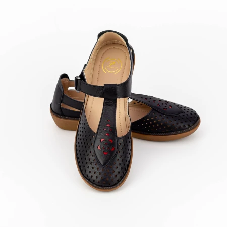 Pantofi Casual Dama Y1903 Black » MeiMei.Ro