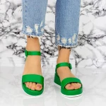 Sandale Dama 2Y5 Verde » MeiMei.Ro