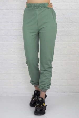 Pantaloni Dama 3010 Verde » MeiMei.Ro