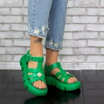 Sandale Dama K135 Verde » MeiMei.Ro