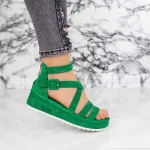Sandale Dama 2YSD10 Verde » MeiMei.Ro