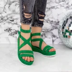 Sandale Dama 2YSD10 Verde » MeiMei.Ro