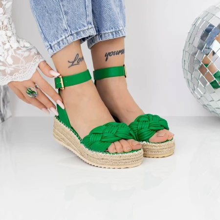 Sandale Dama 2YSD12 Verde » MeiMei.Ro