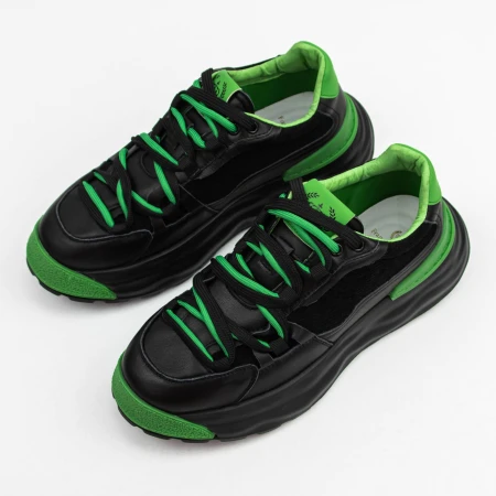 Pantofi Sport Barbati 6636 Verde » MeiMei.Ro