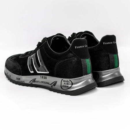 Pantofi Sport Barbati A8899-11 Negru » MeiMei.Ro