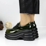 Pantofi Casual Dama 3WL168 Verde » MeiMei.Ro