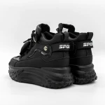 Pantofi Sport Dama cu Platforma 3YJA5 Negru » MeiMei.Ro
