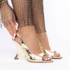 Sandale Dama cu Toc 3KV37 Auriu | Mei