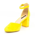 Pantofi cu Toc XD117 Yellow Mei