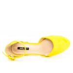 Pantofi cu Toc XD117 Yellow Mei