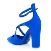 Pantofi cu Toc GE18 Blue Mei