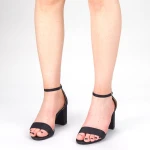 Sandale Dama cu Toc XKK166 Black Mei