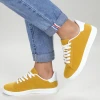 Pantofi Sport Dama YKQ117 Yellow-white Mei