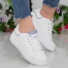 Pantofi Sport Dama YKQ190 White-Grey Mei
