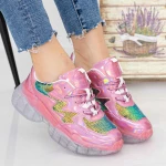 Pantofi Sport Dama X612 Pink Se7en