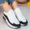 Pantofi Sport Dama LGLJE1 White-Black Mei