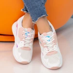 Pantofi Sport Dama cu Platforma X2898 Pink Se7en