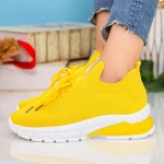 Pantofi Sport Dama 23-15 Yellow Se7en