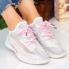 Pantofi Sport Dama X2916 White-Pink Se7en