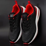 Pantofi Sport Barbati 0579 Black-Red Mei
