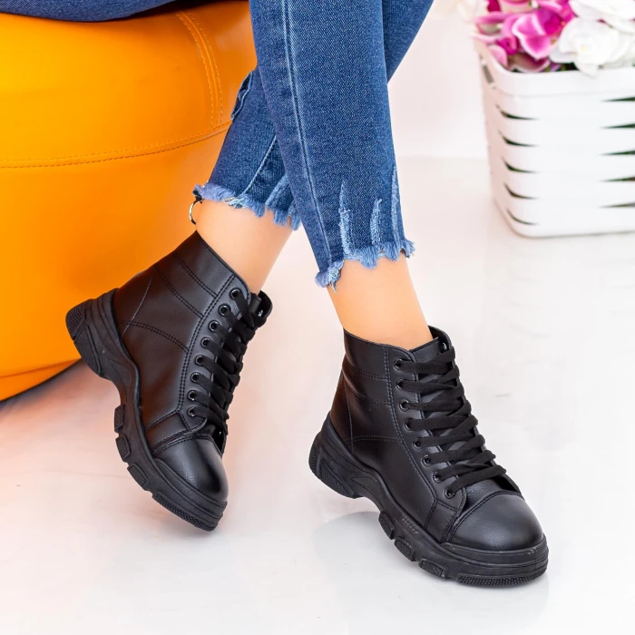 Pantofi Sport Dama Y10 Negru Fashion