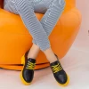 Pantofi Casual Dama ZP1971 Black-Yellow Mei