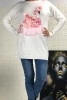 Bluza Dama JD1627 Alb Fashion