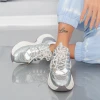 Pantofi Sport Dama SZ323 Argintiu Mei