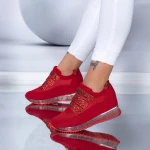 Pantofi Sport Dama SZ170 Red » MeiMei.Ro