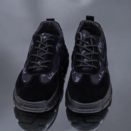 Pantofi Sport Barbati XX010 Negru Mei