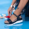 Sandale Dama cu Platforma FS37 Negru Mei