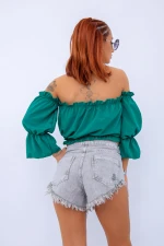 Bluza Dama 21-1171 Verde Fashion