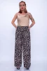 Pantaloni Dama 12261 Leopard Bej | Fashion
