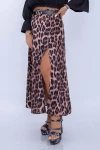 Fusta Dama 12262 Leopard Maro Fashion