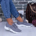 Pantofi Sport Dama 5209 Gri Fashion