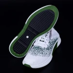 Pantofi Sport Barbati D881 Alb-Verde » MeiMei.Ro