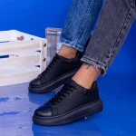 Pantofi Sport Dama J06 Negru Fashion