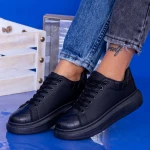 Pantofi Sport Dama J06 Negru Fashion