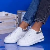 Pantofi Sport Dama JW004 Alb-Argintiu Fashion