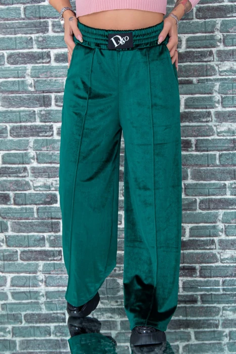 Pantaloni Dama P101 Verde Fashion