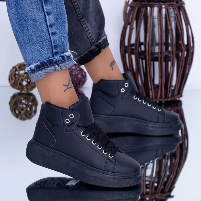Pantofi Sport Dama 6616 Negru Fashion