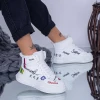 Pantofi Sport Dama B10 Alb Fashion
