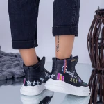 Pantofi Sport Dama B10 Negru Fashion